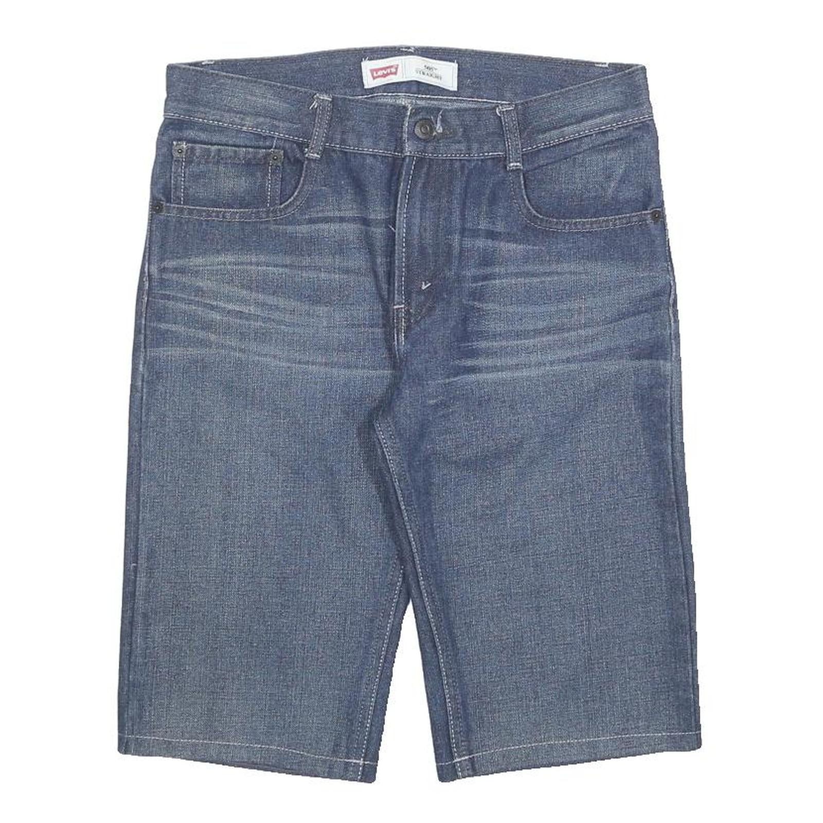 LEVI'S Boys Denim Blue Shorts L W29 Classic Fit Cotton Blend