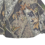FIELD STAFF Mens Brown & Green Camouflage Shirt XL Cotton Blend Casual Work