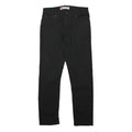 LEVI'S 502 Mens Black Slim Slim Straight Denim Medium W30 L29 Zip Jeans