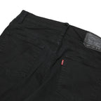 LEVI'S 502 Mens Black Slim Slim Straight Denim Medium W30 L29 Zip Jeans
