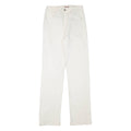 GUESS Womens Trousers White Regular Straight W24 L31