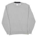 CP COMPANY Mens Grey Crew Neck M Sweatshirt Cotton Blend Pullover Casual