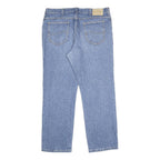 LEE Mens Jeans Blue Regular Straight Denim Medium W38 L30 Classic Zip Pockets