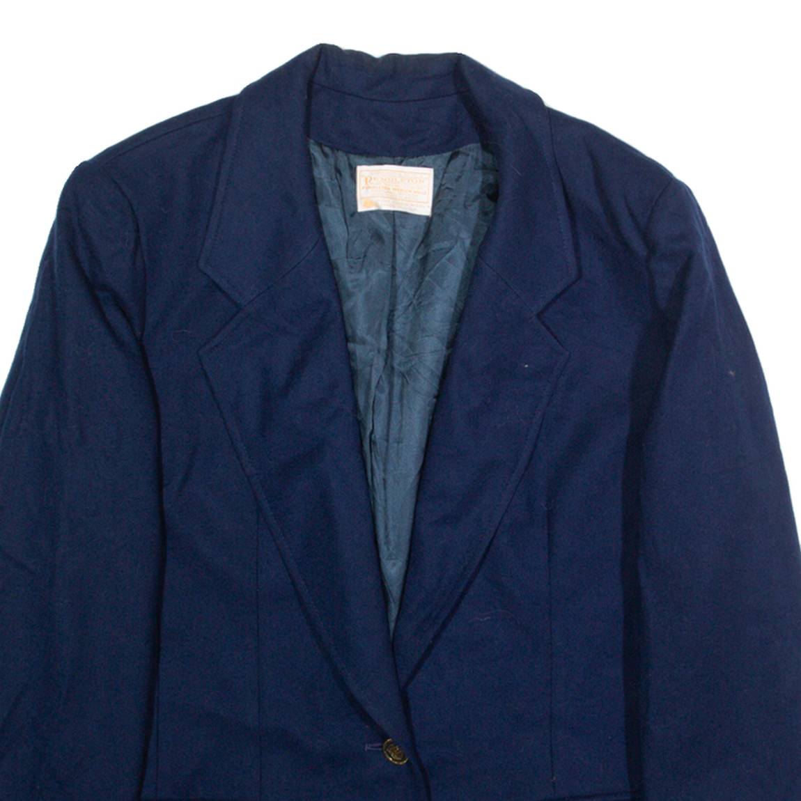 PENDLETON Mens Blazer Jacket Blue Wool M