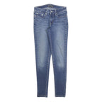 LEVI'S 535 Womens Slim Blue Denim Medium Wash W26 L30 Slim Fit Jeans