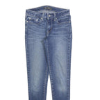 LEVI'S 535 Womens Slim Blue Denim Medium Wash W26 L30 Slim Fit Jeans