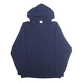 RUSSELL ATHLETIC Mens Navy Blue Pullover Hoodie XL Cotton Blend Casual