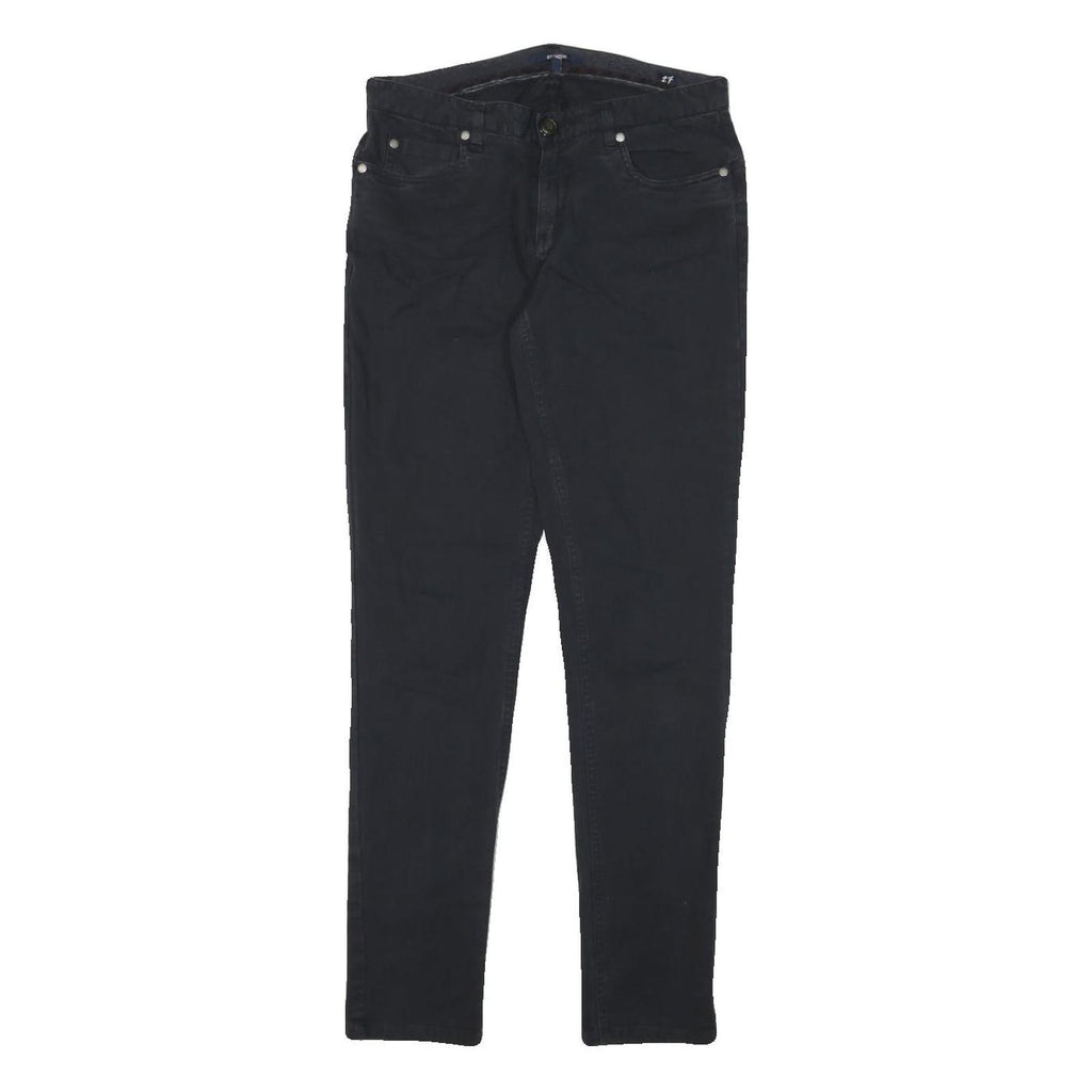 WOOLRICH Womens Jeans Black Slim Skinny Denim W28 L28 Stretch Cotton Blend
