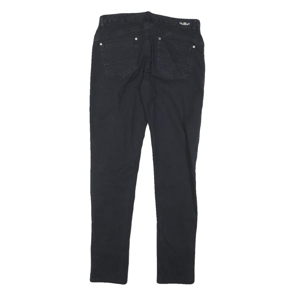 WOOLRICH Womens Jeans Black Slim Skinny Denim W28 L28 Stretch Cotton Blend