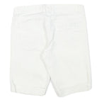 CALVIN KLEIN JEANS Mens White Casual Cotton Blend Regular Fit M W30 Shorts