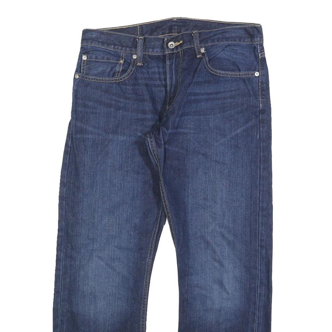 LEVI'S 514 Classic Mens Jeans Blue Classic Straight Denim Medium W31 L28 Zip