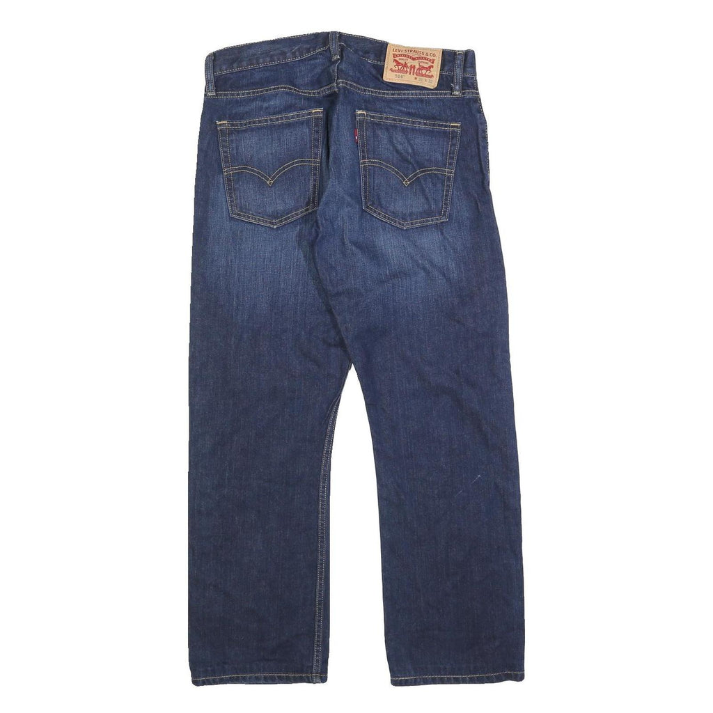 LEVI'S 514 Classic Mens Jeans Blue Classic Straight Denim Medium W31 L28 Zip