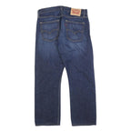 LEVI'S 514 Classic Mens Jeans Blue Classic Straight Denim Medium W31 L28 Zip