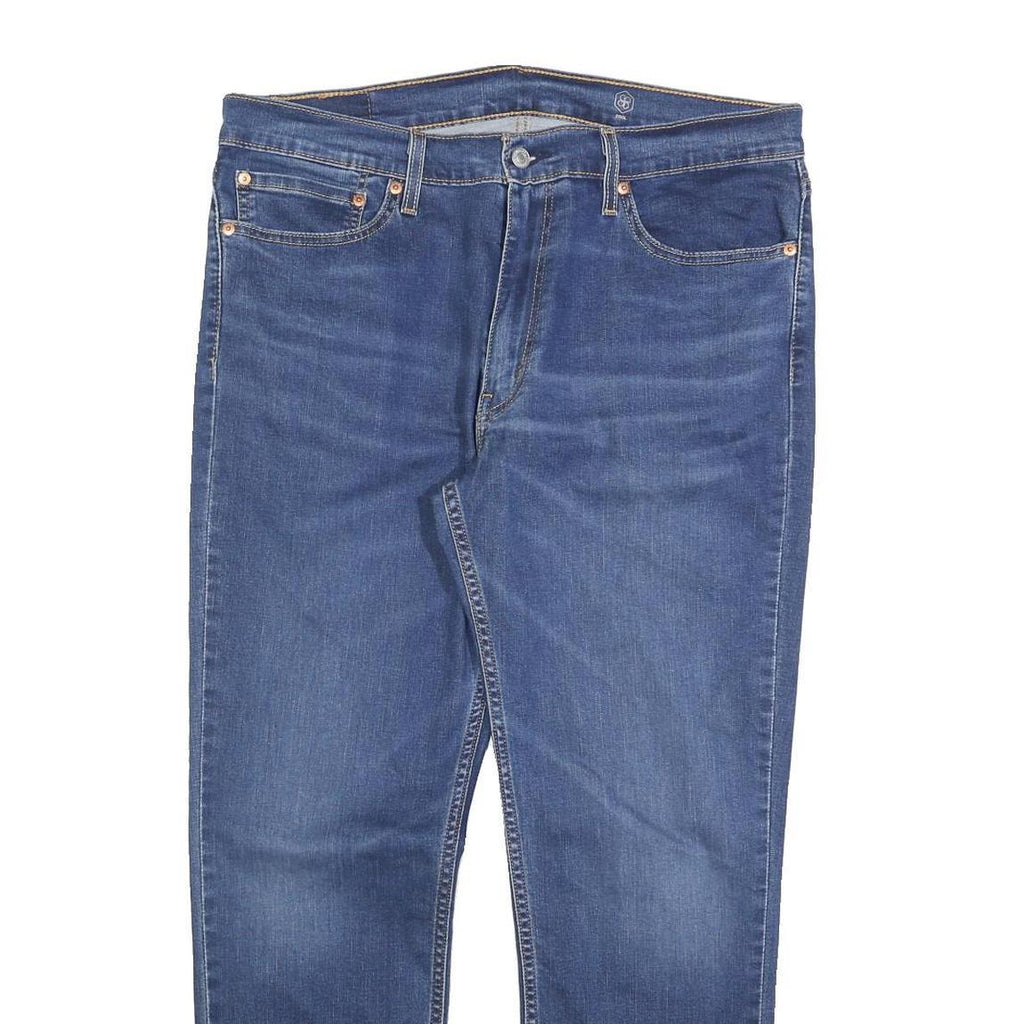 LEVI'S 511 Slim Mens Jeans Blue Slim Straight Denim Medium W36 L27 Classic Fit