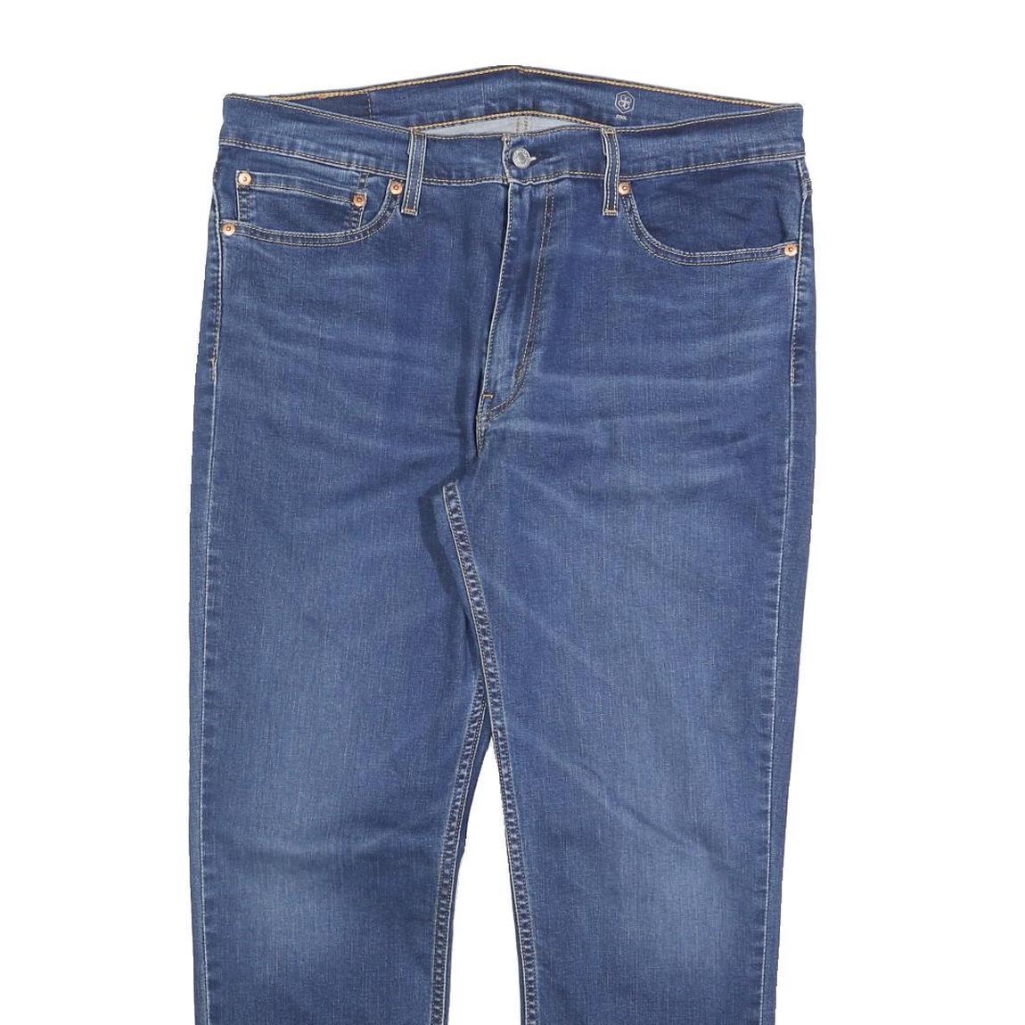 LEVI'S 511 Slim Mens Jeans Blue Slim Straight Denim Medium W36 L27 Classic Fit