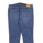 LEVI'S 511 Slim Mens Jeans Blue Slim Straight Denim Medium W36 L27 Classic Fit