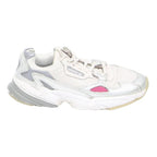 ADIDAS Falcon Womens Chunky Trainers White & Pink Synthetic UK 5 Comfortable