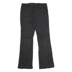 FADED GLORY Womens Regular Fit Black Denim Jeans W30 L30 Bootcut Cotton Blend