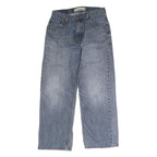 LEVI'S Mens Blue Regular Straight Denim Medium W30 L27 Button Closure Jeans