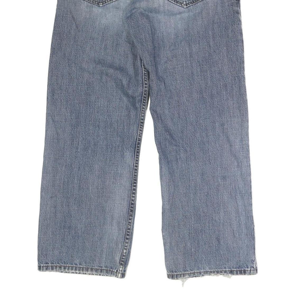LEVI'S Mens Blue Regular Straight Denim Medium W30 L27 Button Closure Jeans