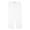 WRANGLER Womens Jeans White Relaxed Mom W32 L28