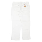 WRANGLER Womens Jeans White Relaxed Mom W32 L28