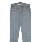 LEVI'S Mens Regular Fit Blue Denim Straight Jeans W31 L34 Classic Cotton Blend