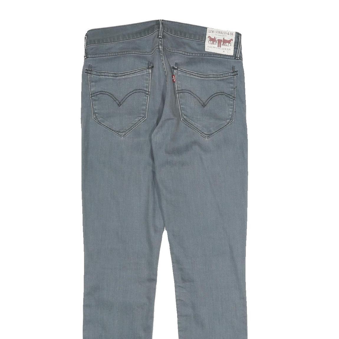 LEVI'S Mens Regular Fit Blue Denim Straight Jeans W31 L34 Classic Cotton Blend