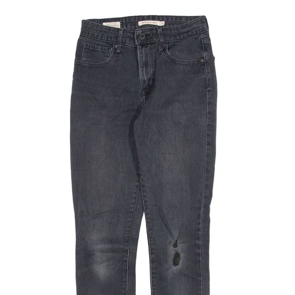LEVI'S Womens Jeans Blue Regular Straight W25 L27