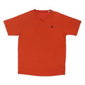 ADIDAS Mens Orange Athletic T-Shirt M Short Sleeve Round Neck Sports Gym Top