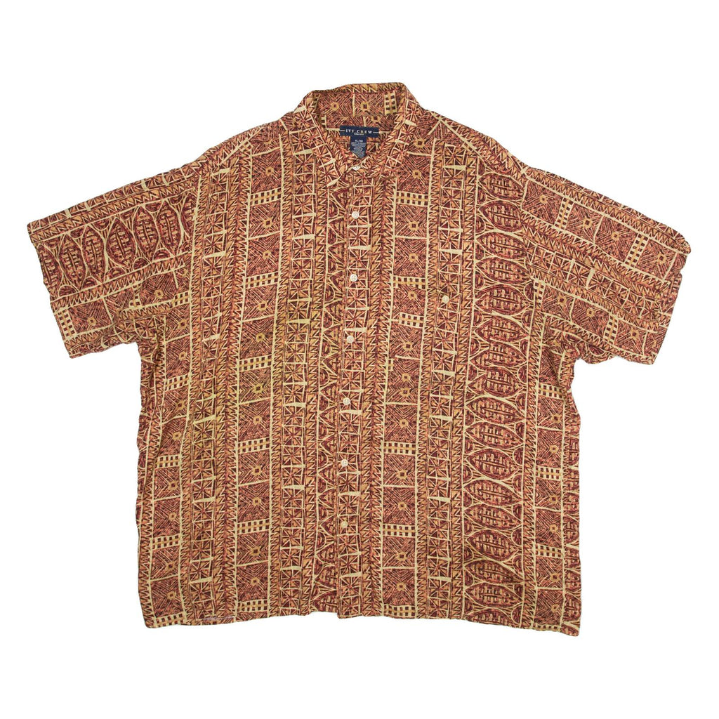 IVY CREW Classics Mens Shirt Orange XL