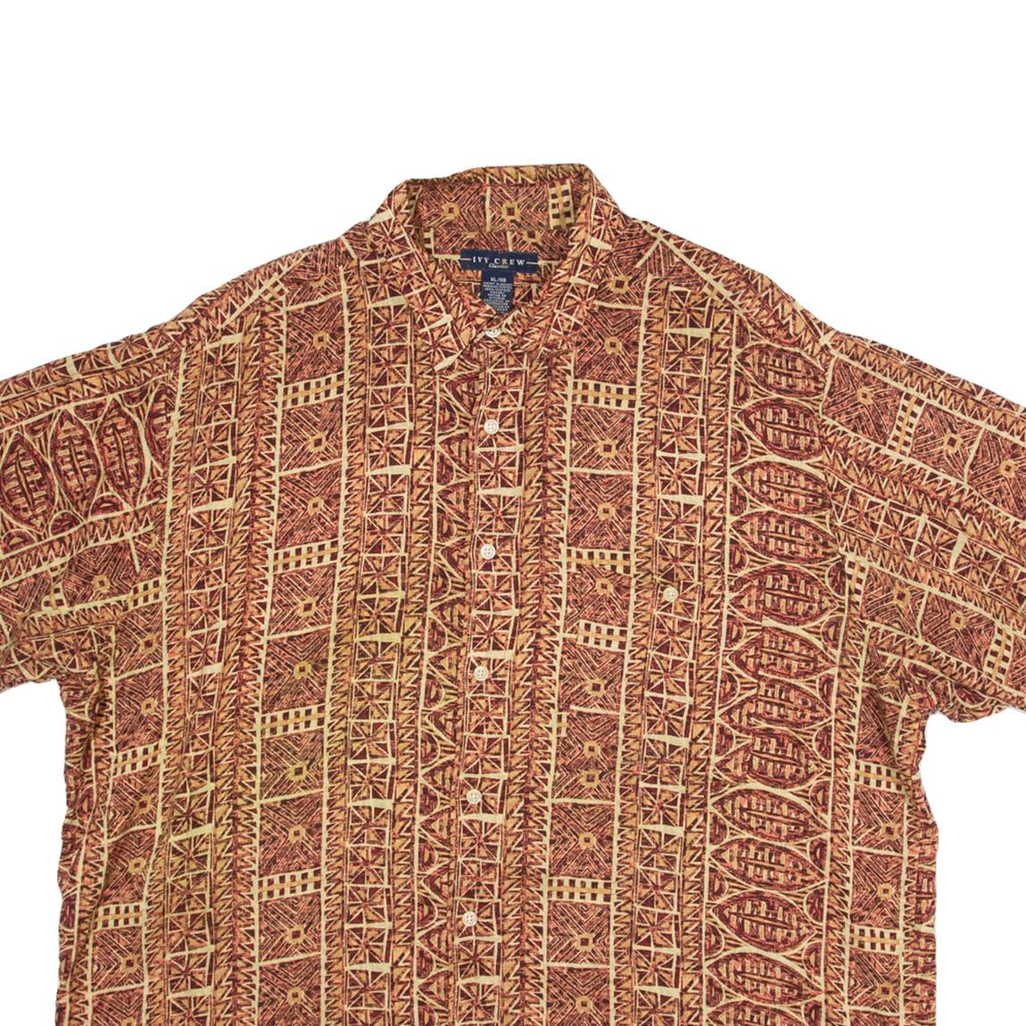IVY CREW Classics Mens Shirt Orange XL