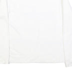 NAUTICA Womens White Red & Blue Crew Neck M Logo Printed Sweater Casual Wear