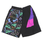 ACKERMANN Womens Shorts Black & Multicolour Casual XS W24 Lightweight