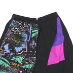ACKERMANN Womens Shorts Black & Multicolour Casual XS W24 Lightweight