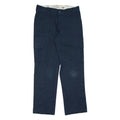 DICKIES Cargo Mens Trousers Blue Regular Straight W32 L32