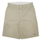 DICKIES Mens Shorts Beige Casual Classic XL W38 Cotton Blend Workwear