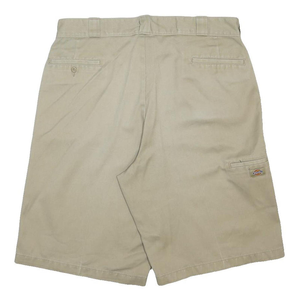 DICKIES Mens Shorts Beige Casual Classic XL W38 Cotton Blend Workwear