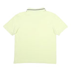 DIADORA Mens Pale Green Short Sleeve Plain Polo Shirt S Cotton Casual Top