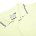 DIADORA Mens Pale Green Short Sleeve Plain Polo Shirt S Cotton Casual Top