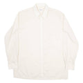 SCHIESSER Mens Plain Shirt Beige Long Sleeve L