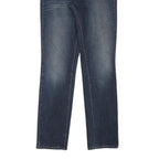 LEVI'S Womens Slim Dark Blue Denim Jeans W28 L30 Classic Zip Pocket