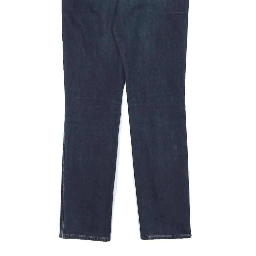 LEVI'S Womens Slim Dark Blue Denim Jeans W28 L30 Classic Zip Pocket