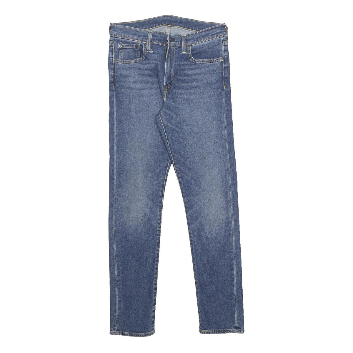 LEVI'S 519 Mens Jeans Blue Slim Skinny Denim Medium W30 L30 Zip