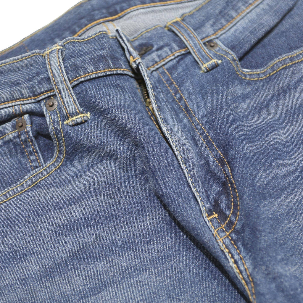 LEVI'S 519 Mens Jeans Blue Slim Skinny Denim Medium W30 L30 Zip
