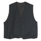 Mens Black Bob Marley Cotton Blend Vest M Plain Graphic Music Icon