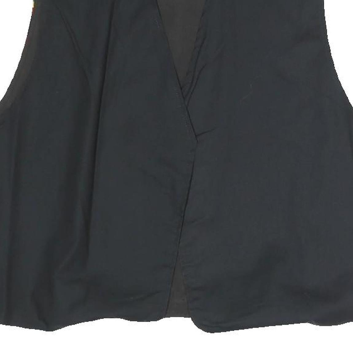 Mens Black Bob Marley Cotton Blend Vest M Plain Graphic Music Icon