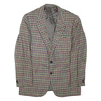 Mens Blazer Jacket Grey Houndstooth XL