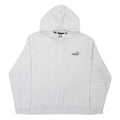 PUMA Mens Grey Pullover Hoodie XL Cotton Blend Casual Sportswear Sweatshirt