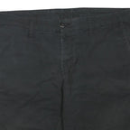 CARHARTT Mens Black Casual Shorts XL W38 Cotton Blend Comfortable Fit